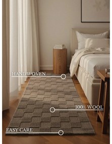 Кафява ръчно изработена вълнена пътека 80x200 cm Scala – Villeroy&amp;Boch