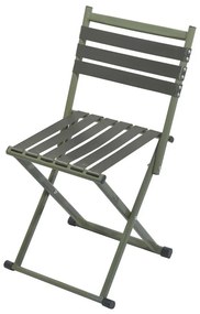 Сгъваем къмпинг стол с облегалка зелен
