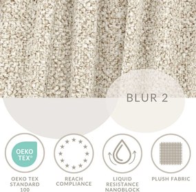 Бежово двойно легло 140x200 cm тапицирано с място за съхранение с включена подматрачна рамка Maumere – Maison de Rêve