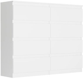Комод с 8 чекмеджета R-120-S8 - различни цветови варианти artisan