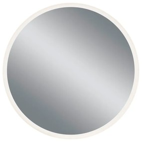 Стенно огледало със светлина ø 60 cm Aurora – Mirrors and More