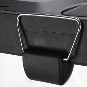 Стоманено кошче за боклук за рециклиране с педал в матово сребрист цвят 2x20 l Tri Selectif – MSV