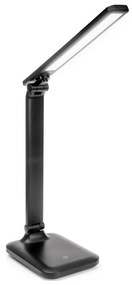 Настолна LED лампа REMUS – сензорна и димируема, със USB порт, LED/5W/230V, черна