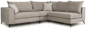 Ъглов диван Ricap-Бежово