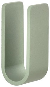 Сиво-зелена стенна метална кука Ume – Zone