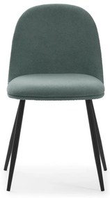 Тюркоазени трапезни столове в комплект от 4 бр. Malila – Marckeric