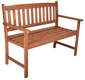 Кафява градинска пейка от масивно дърво Promotion – Garden Pleasure