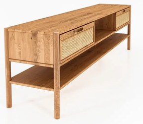 Масичка за телевизор от дъб 204x64 cm Pola - The Beds