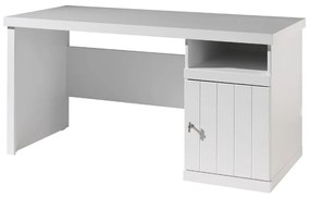 Бяло детско бюро, дължина 70 cm Robin - Vipack