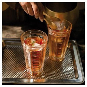 Комплект от 4 дълги чаши за напитки La Rochère , 340 ml Saga - La Rochére