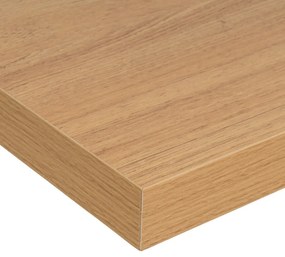 Стенен рафт от декор от дъб в естествен цвят 60 cm Estantes – Casa Selección