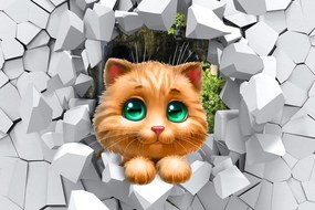 Картина на платно – Сладка котка