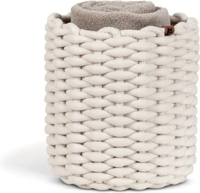 Текстилна кошница ø 25x25 cm Peach Skin Round M – Bigso