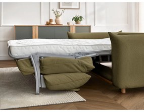 Зелен сгъваем диван 214 cm Ernest – Bobochic Paris