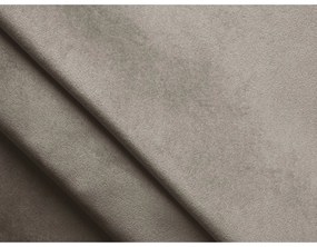 Бежов кадифен модулен ъглов диван (десен ъгъл) Lokua – Makamii