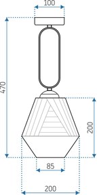 Плафон APP1025-1CP
