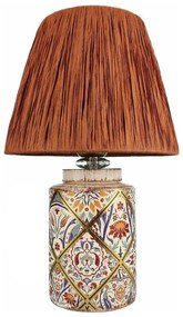 Настолна лампа RAMZES 1xE27/40W/230V рафия