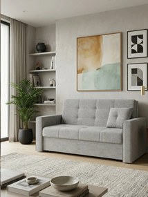 Разтегателен диван Viva Lux II-Сива светлина