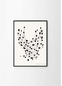 Постер 30x40 cm Dancing Dots – Leise Dich Abrahamsen – The Poster Club