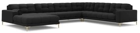 Тъмносив ъглов диван (десен ъгъл) Bali – Cosmopolitan Design