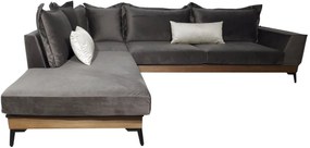 Ъглов диван Boss-Brown-Right