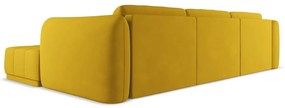 Жълт ъглов диван (десен ъгъл) Hoku – Makamii