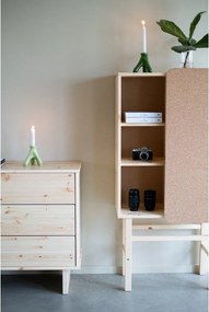 Библиотека от борова дървесина 70x142 cm Slide - Karup Design