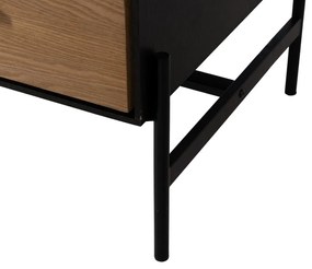 Гардероб от декор от ясен в естествен цвят 104x203 cm – Ixia