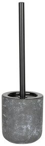 Сива керамична четка за тоалетна Sacile – Wenko