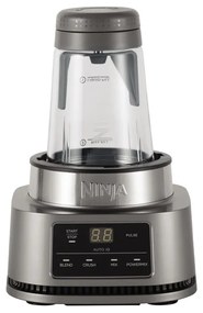 Блендер 2в1 Ninja CB100EU, 1100W, 700/400мл, Smart Torque, Auto-iQ, Трошене на лед, Инокс