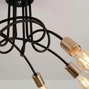 Лампа Paradise 5 Black Gold APP518-5C