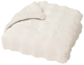 Кремаво одеяло от микроплюш 180x220 cm Mounty – douceur d'intérieur