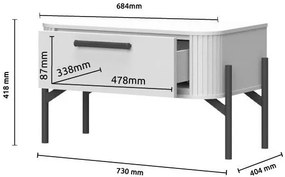 Нощно Шкафче Дъчес 1D