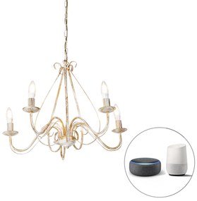 Интелигентен полилей бял 5-светлина с Wi-Fi B35 - Giuseppe