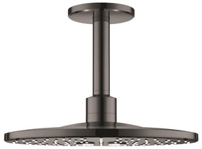 Ceiling Душ глава с рамо Grohe Rain Душ Smart Active-Anthracite Glossy