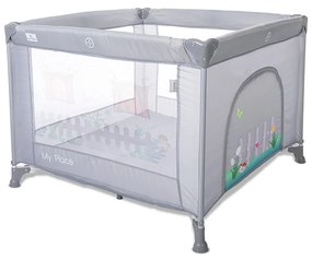 LORELLI Premium Кошара за игра MY PLACE с покрив GREY
