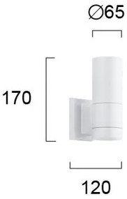 Аплика Viokef Sotris H170-бял