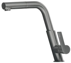 Deante BQS_D73M - Смесител за кухненска мивка с изтегляема душ-слушалка SILIA, титан