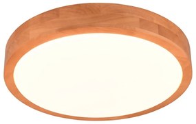 Светлокафяво LED осветление за таван ø 40 cm Iseo - Trio