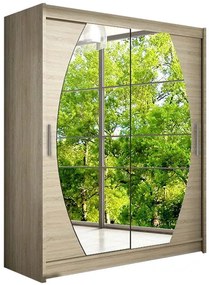 Гардероб Westa VIII плъзгащи се-Natural