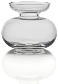 Стъклена ръчно изработена ваза (височина 9 cm) Inu – Zone