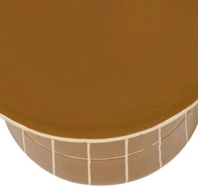 Керамична кръгла странична масичка ø 38 cm Plu – WOOOD