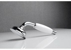 Месингова душ глава в лъскаво сребристо ø 7 cm Epoca – Sapho