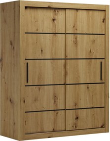 Гардероб Carell плъзгане-Artisan-Mauro