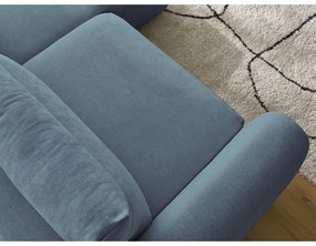 Син ъглов диван Aden – Bobochic Paris