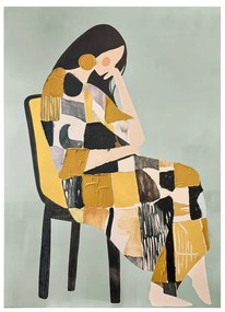 Картина с ръчно изрисувани елементи 70x100 cm Penelope – Styler