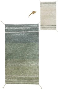 Зелен и син памучен килим 80x140 cm Twin Vintage – Lorena Canals