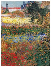 Репродукция на картина 30x40 cm Flower garden - Fedkolor