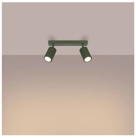 Зелен прожектор 6,5x30 cm Gleam – Sollux