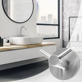 Закачалка за баня nickel brush INOX 322216 DUO